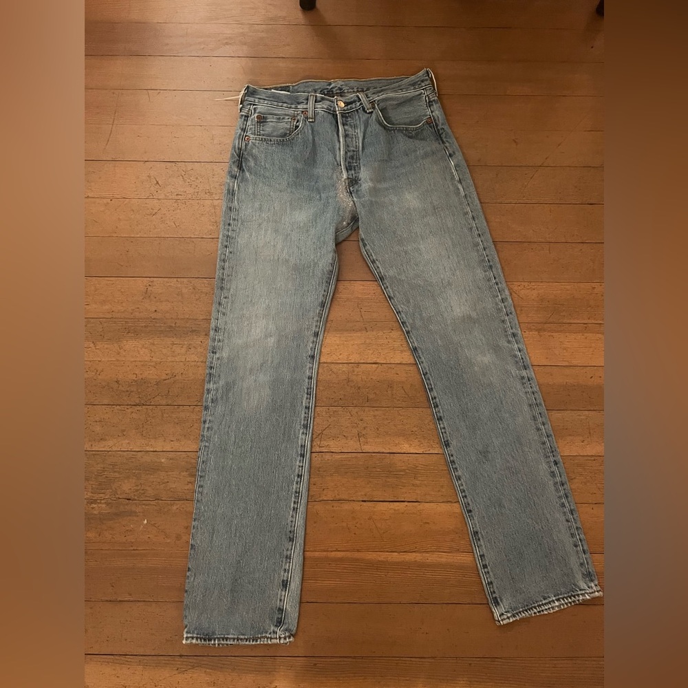 Vintage rare Levi’s 501 blue denim jeans